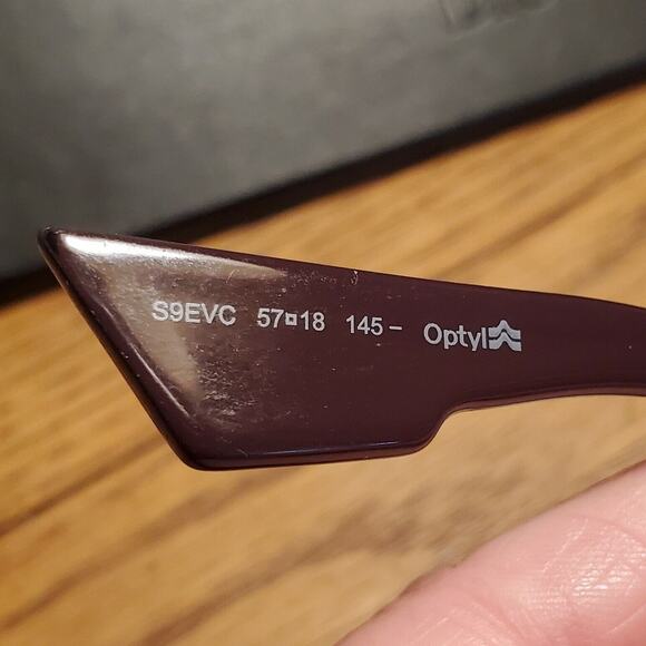 Dior New Volute 57mm Gradient Lens Round Frame & Sunglasses Case *Lens Missing - Picture 11 of 16